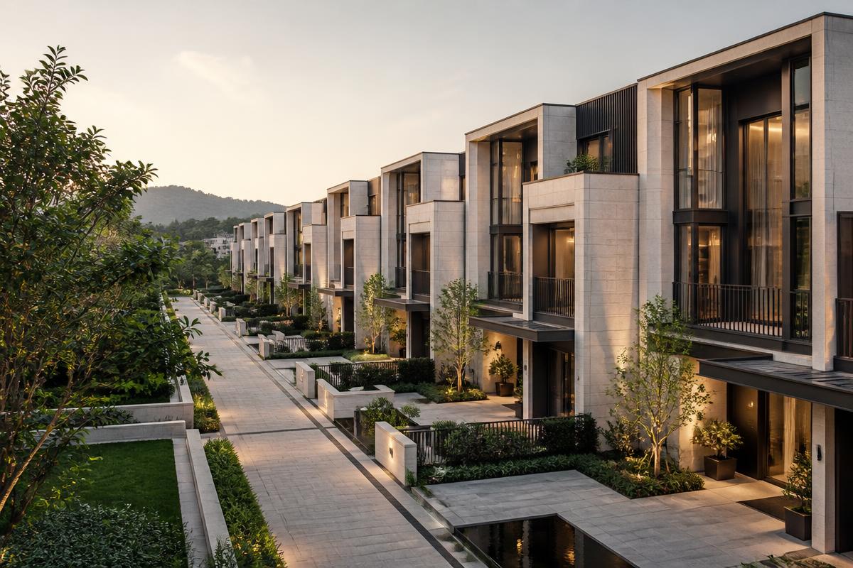 Completed premium residential development