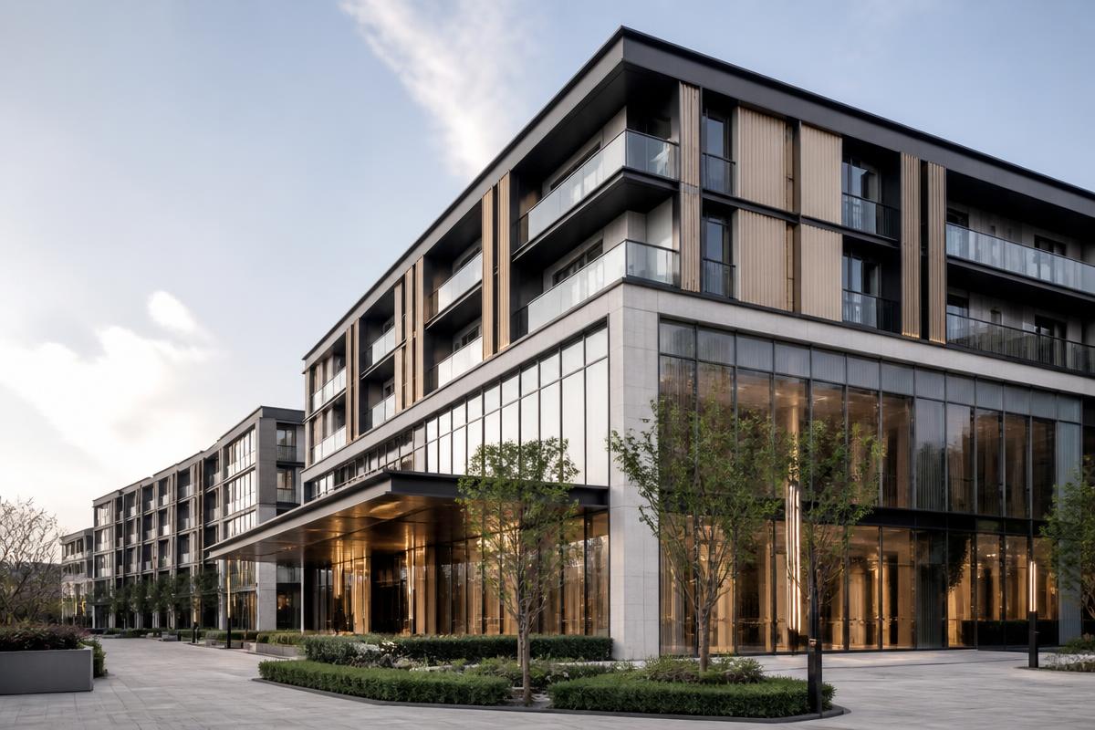 Premium contemporary mixed-use property